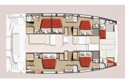 Hire Catamaran  Bali 5.2 Lefkada