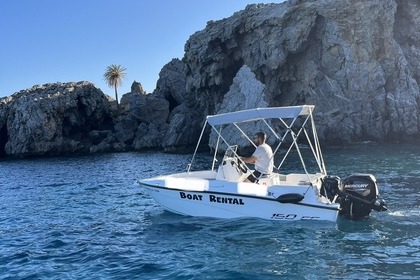 Charter Boat without licence  compass 150cc Tsoutsouros