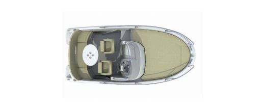 Motorboat Beneteau Flyer 5.5 Plan du bateau