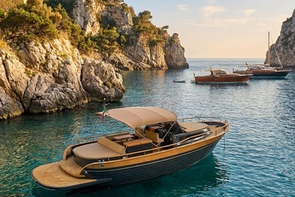 Hire Motorboat Nautica Esposito Gozzo Positano Open Positano