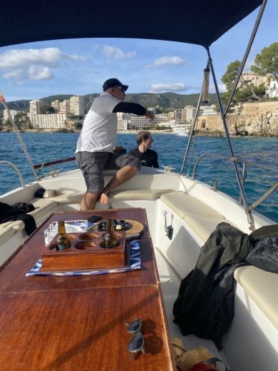 Mallorca Motorboat IBYC Llaut Superpescadou alt tag text