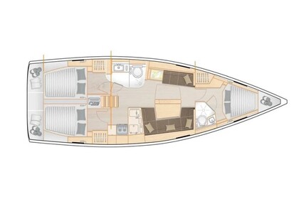 Rental Sailboat  Hanse 418 Lefkada
