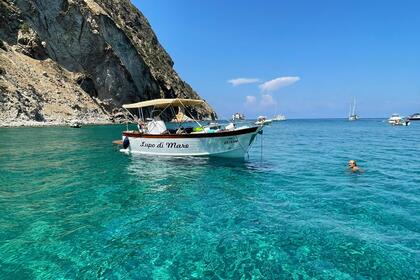 Charter Motorboat Mimi Gozzo 8.5 open Ponza