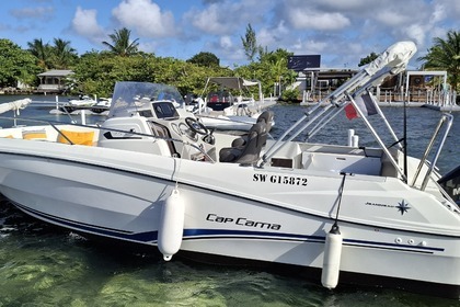 Rental Motorboat Jeanneau Cap Camarat 7.5 CC (24') Saint Martin