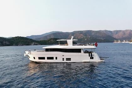 Hyra båt Motorbåt Custom built trawler with capacity of 10 people 2024 Marmaris