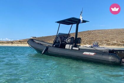 Verhuur RIB Scorpion 28 Mikonos