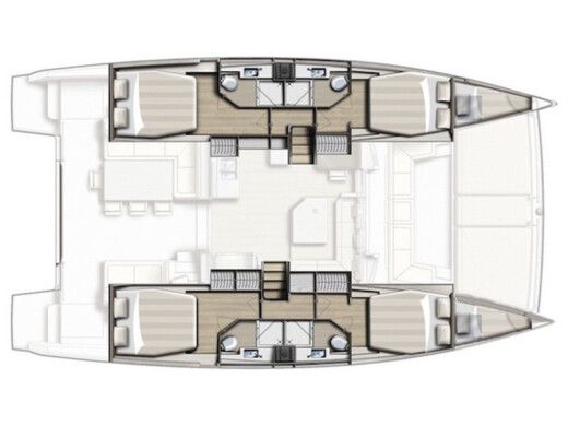 Catamaran BALI - CATANA Bali 4.0. boat plan