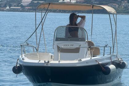 Rental Boat without license  Prua al Vento idea marine 5.80 Quick silver 40cv 40cv Riva Ligure
