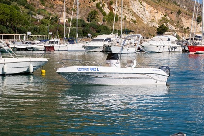 Rental Boat without license  TANCREDI BLULINE 19 OPEN Nature Reserve Zingaro