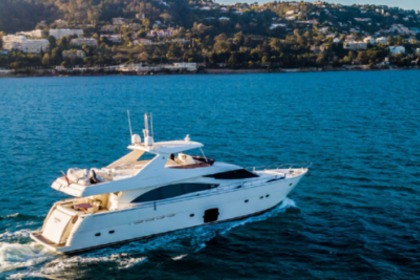 Charter Motor yacht Ferretti 830 Golfe Juan