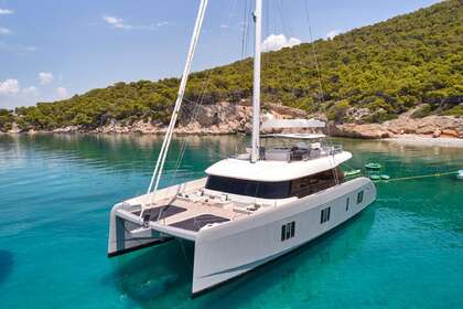 Location Catamaran Sunreef 80 Athènes