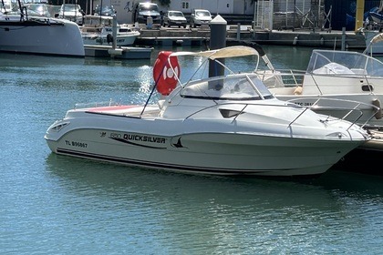 Verhuur Motorboot QUISILVER CRUISER Le Grau-du-Roi