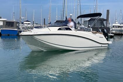 Charter Motorboat Quicksilver Activ 555 Cabin Lorient