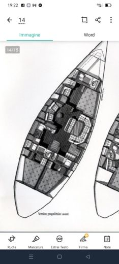 Sailboat Beneteau First 51 boat plan