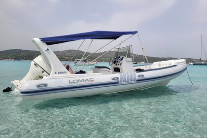 Hire RIB LOMAC NAUTICA 675 in Bonifacio