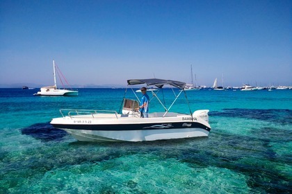 Charter Motorboat Fabiette nautica services Open 580 Dénia