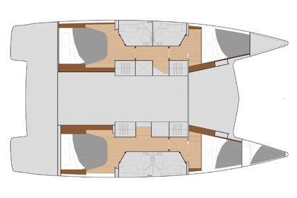 Location Catamaran Fountaine Pajot Fountaine Pajot Isla 40 - 4 + 1 cab. Skradin