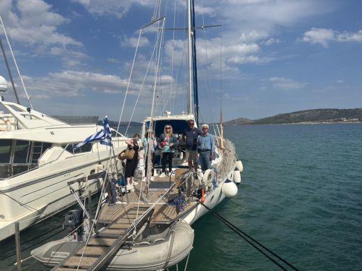 Atene Sailboat ATLANTIC 70 custom line alt tag text