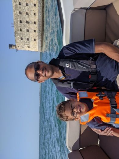 Oléron Motorboat Quicksilver Activ 755 Cruiser alt tag text