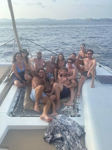 Ibiza Catamaran Lagoon 450 alt tag text