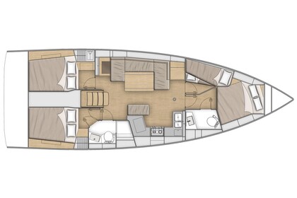 Rental Sailboat  Oceanis 40.1 Kos