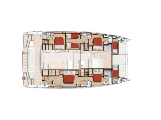 Catamaran  Bali 5.8 Boat design plan