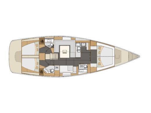 Sailboat ELAN 494 Impression boat plan