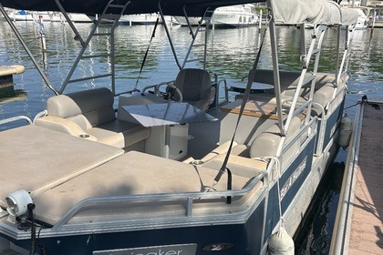 Location Bateau à moteur Pontoon Boat 21 Le Grau-du-Roi