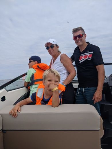 Oléron Motorboat Quicksilver Activ 755 Cruiser alt tag text