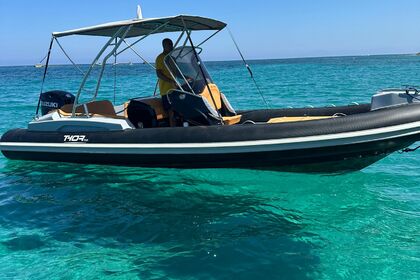 Charter RIB PRUA AL VENTO THOR 7.0 Tropea