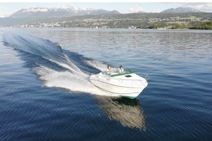 Verhuur Motorboot Jeanneau Leader 705 Thonon-les-Bains