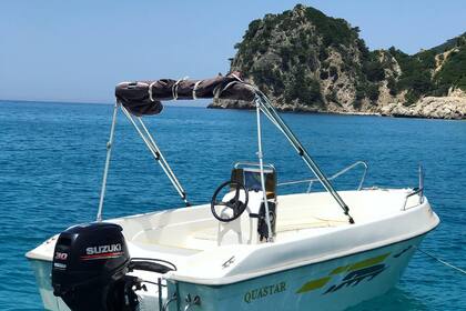 Rental Boat without license  Aquastar 450 Corfu