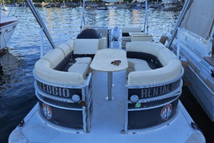 Hire Boat without licence  pontoon pagnin¹ Castelletto sopra Ticino