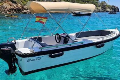 Charter Boat without licence  Silver 495 Classic Málaga