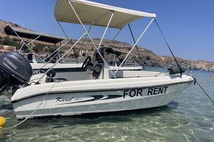 Hire Boat without licence  Karel Karel 4,60 Lindos