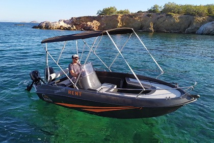 Rental Boat without license  Assos 450 XL Paros