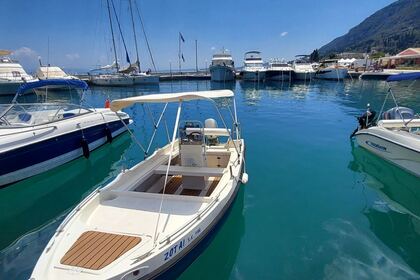 Rental Boat without license  ASSOS MARINE 450 Corfu