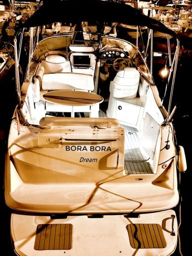 Motorboat Bayleiner Bayliner 245 Boot Grundriss