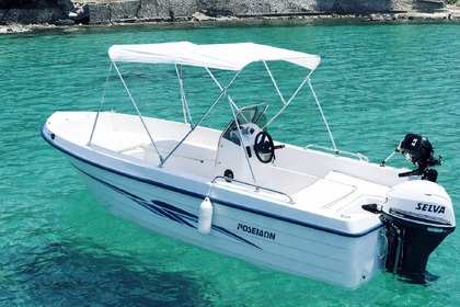 Rental Boat without license  Poseidon 5.10 Palaiokastritsa