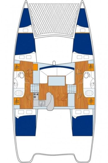 Catamaran Leopard 39 Boat design plan