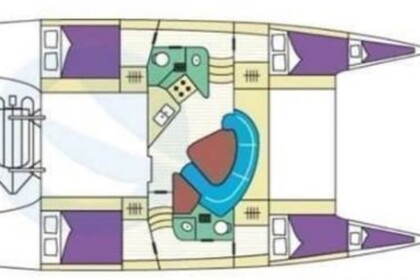 Noleggio Catamarano Lavezzi 40 Santorini