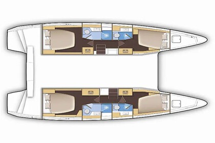 Noleggio Catamarano  Lagoon 42[G] Corfù