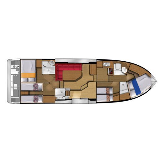 Houseboat Houseboat Minuetto 8 Boat design plan
