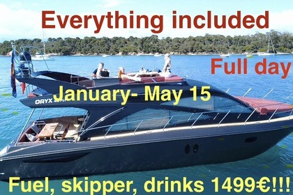 Aluguel Lancha Gulf Craft Oryx 46 Fly Cannes