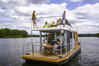 Location Bateau sans permis  Nautilus Hausboote Nautino maxi Tagescharter führerscheinfrei Berlin