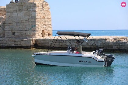 Miete Boot ohne Führerschein  Yamaha Compass 160e Rethymno