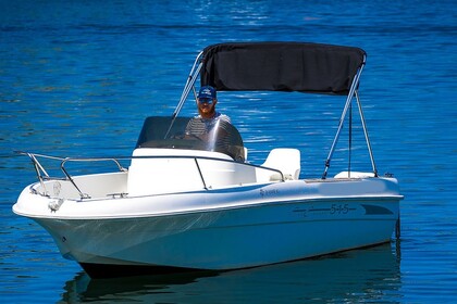 Location Bateau sans permis  Jeanneau Navy Blue Standard 6 places Le Cap d'Agde