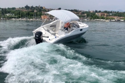 Verhuur Motorboot Orizzonti Juno 590 Moniga del Garda