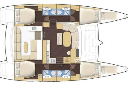 Charter Catamaran Lagoon 450F Cugnana Verde