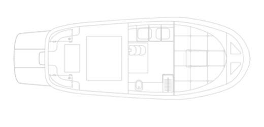 Motorboat Cantieri Tirrenia Viveur 28 Boat layout